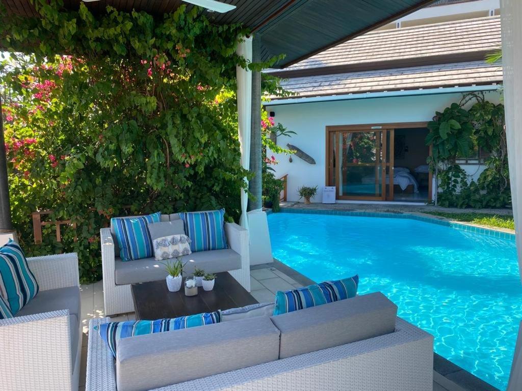 Samui Blu, Villa With Private Pool Choeng Mon Ngoại thất bức ảnh
