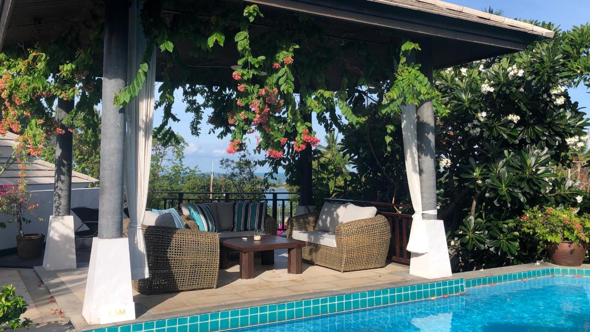 Samui Blu, Villa With Private Pool Choeng Mon Ngoại thất bức ảnh