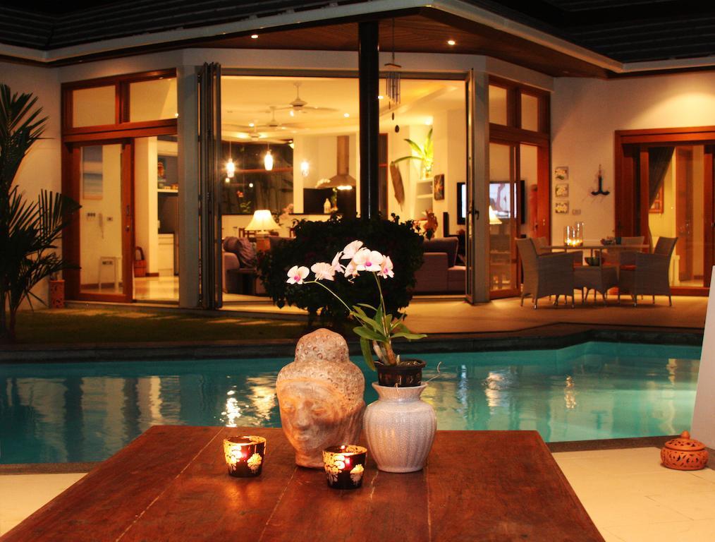 Samui Blu, Villa With Private Pool Choeng Mon Phòng bức ảnh